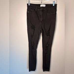 BKE Parker High Rise Distressed Skinny Jeans Size 26